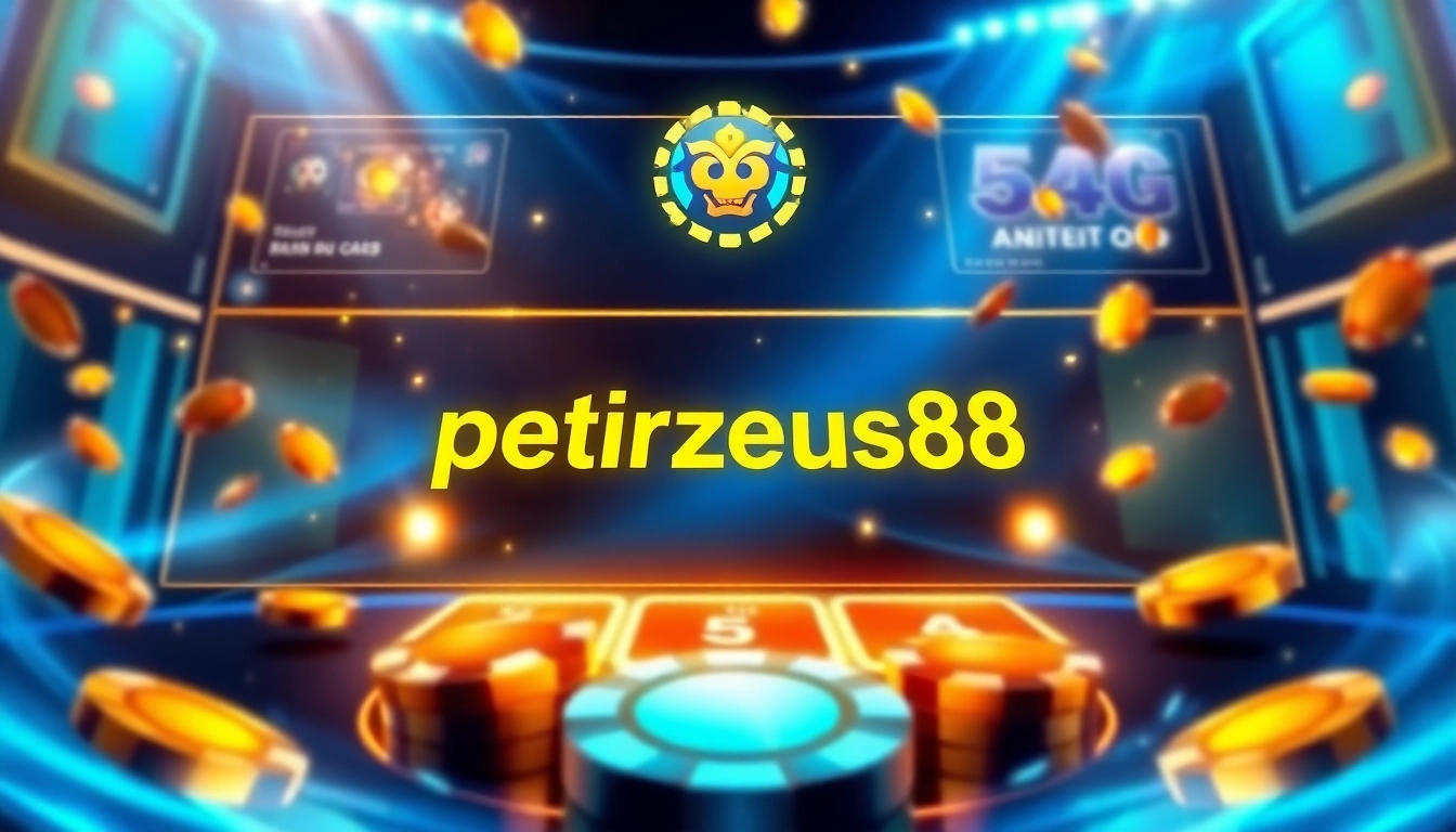 Experience thrilling gaming with petirzeus88 casino interface showcasing bonuses and action.