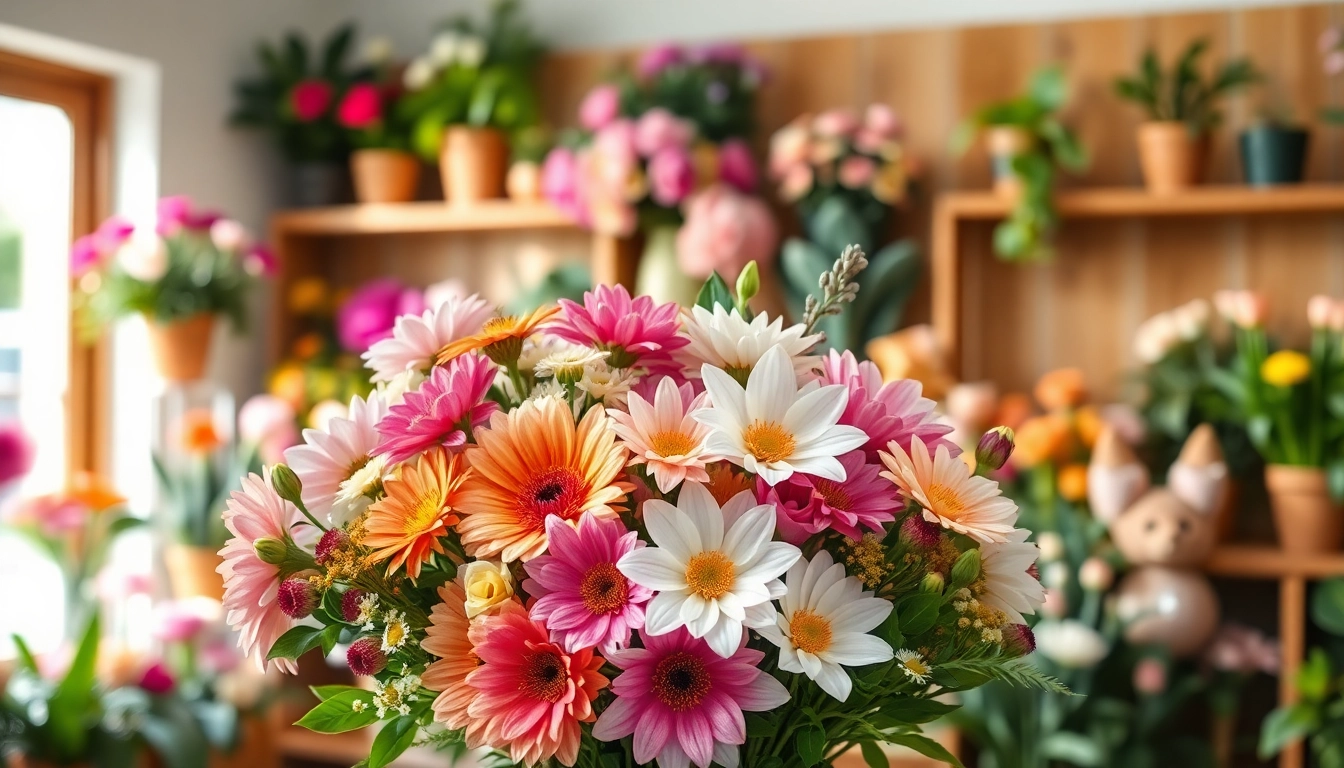 Elegant bouquet from a Fountain Valley florist showcasing vibrant seasonal flowers.