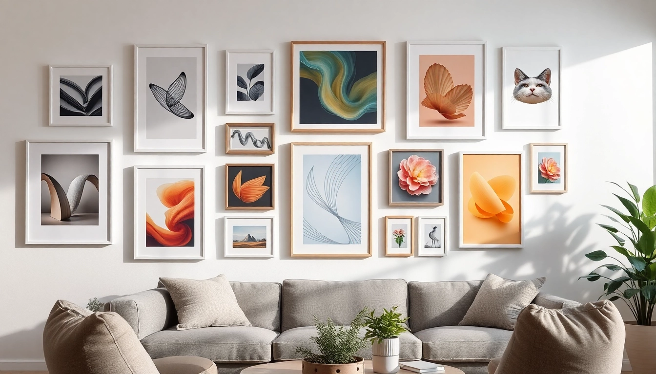 Stylishly Showcase Your Art with Modern Design Picture Frames