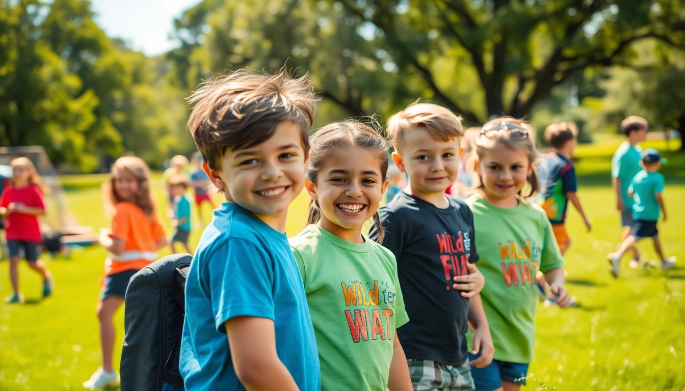 Experience the excitement of a wildfire event in Perth with children enjoying outdoor activities.