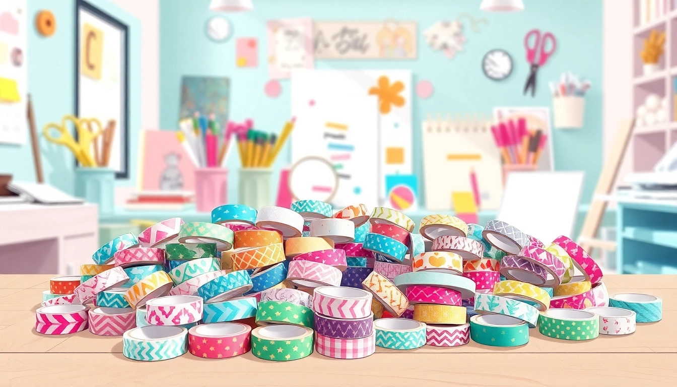 Elevate Your Creativity with Custom Washi Tape for Unique Branding and Personal Projects