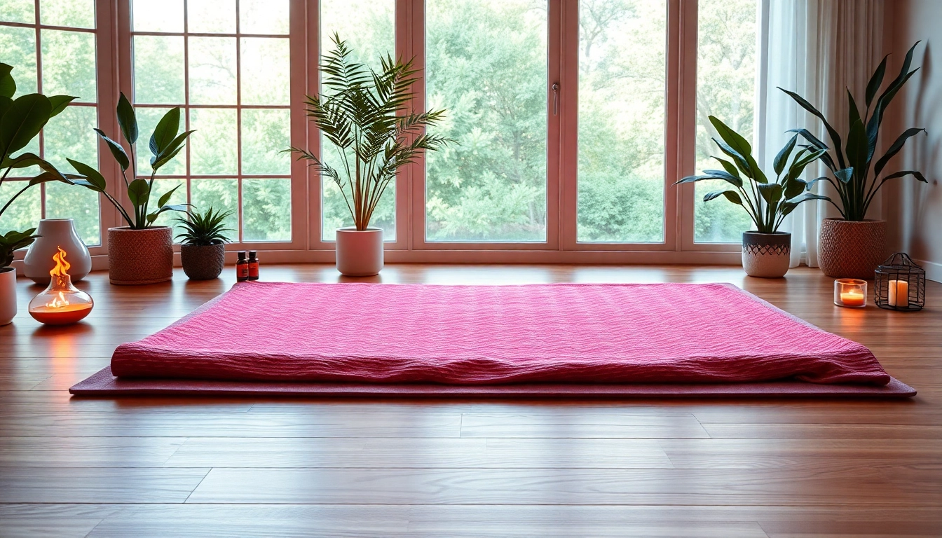 Experience relief with the best red light therapy fullbody mat in a calming wellness environment.