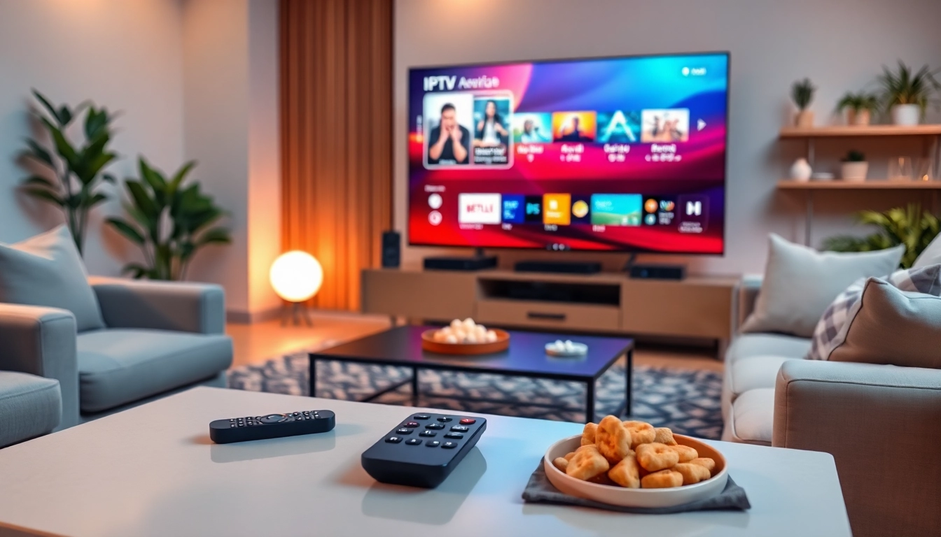 Accede a las mejores opciones para Comprar IPTV en un ambiente moderno de entretenimiento.